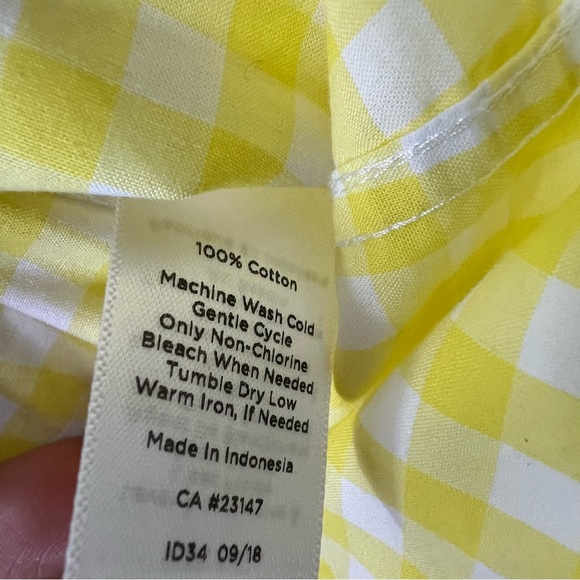 Talbots Popover Top Size L - Picture 6 of 6